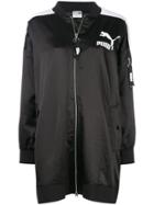 Puma Archive T7 Long Bomber Jacket - Black