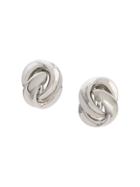 Christian Dior Pre-owned 1980/1990's Twisted Earrings - Silver