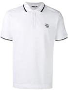 Mcq Alexander Mcqueen Embroidered Logo Polo Shirt, Men's, Size: Xl, White, Cotton