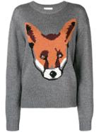 Peter Jensen Fox Sweater - Grey