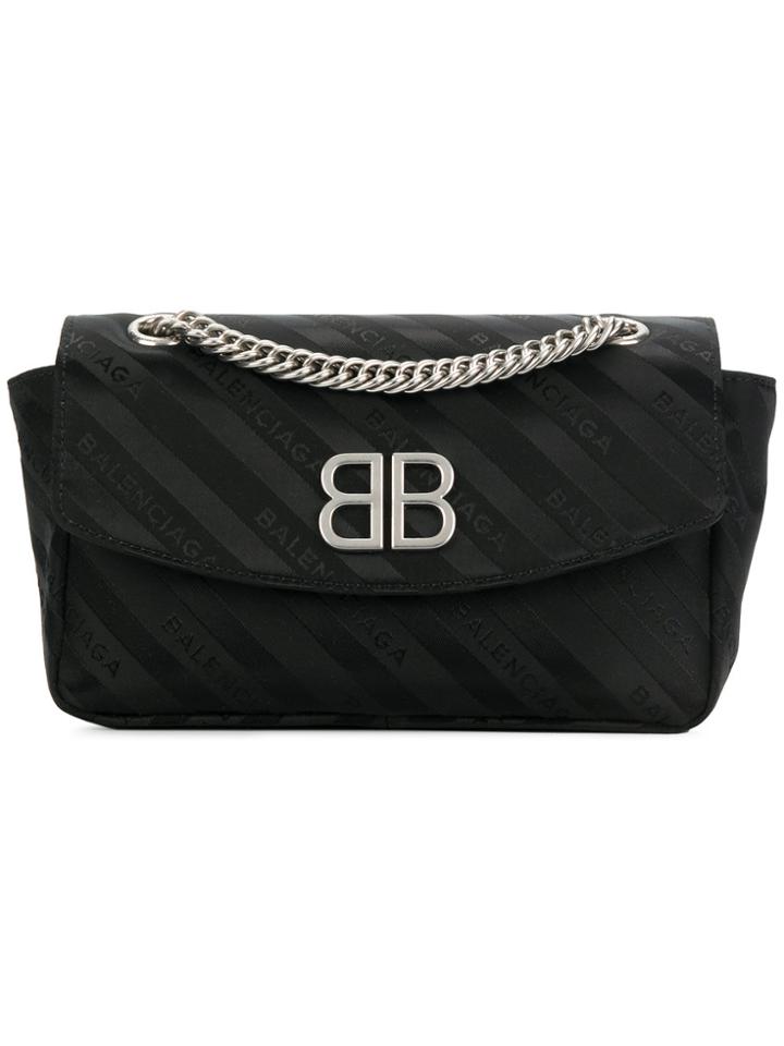 Balenciaga Chain Round S - Black