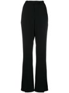 Pinko Tab Front Flared Trousers - Black