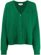 Ymc Ribbed Knit Cardigan - Green