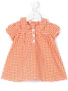 Marni Kids - Checked Dress - Kids - Cotton - 24 Mth, Yellow/orange