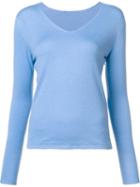 Iris Von Arnim 'roxbury' Pullover, Women's, Size: Small, Blue, Cashmere