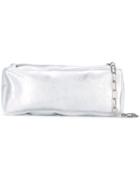 Mm6 Maison Margiela - Slouch Hobo Shoulder Bag - Women - Cotton/polyester/polyurethane - One Size, Grey, Cotton/polyester/polyurethane