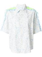 Brognano Lace Ruffle Shirt - White