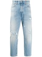 Levi's: Made & Crafted Draft Taper Mid-rise Jeans - Blue