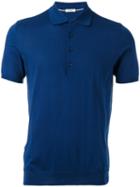 Paolo Pecora - Polo Shirt - Men - Cotton - S, Blue, Cotton