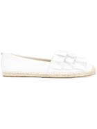 Michael Michael Kors Bella Ruffled Espadrilles - White