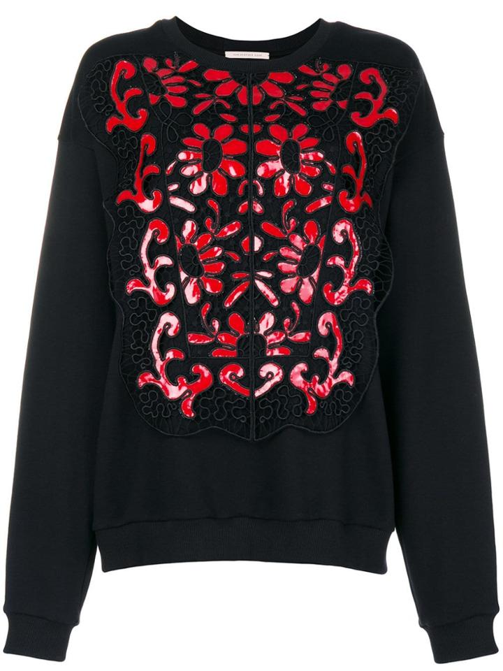 Christopher Kane Bib Sweatshirt - Black
