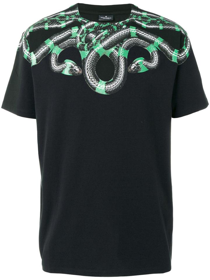 Marcelo Burlon County Of Milan Ragko Printed T Shirt - Black