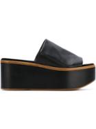 Robert Clergerie 'frele' Platform Sliders