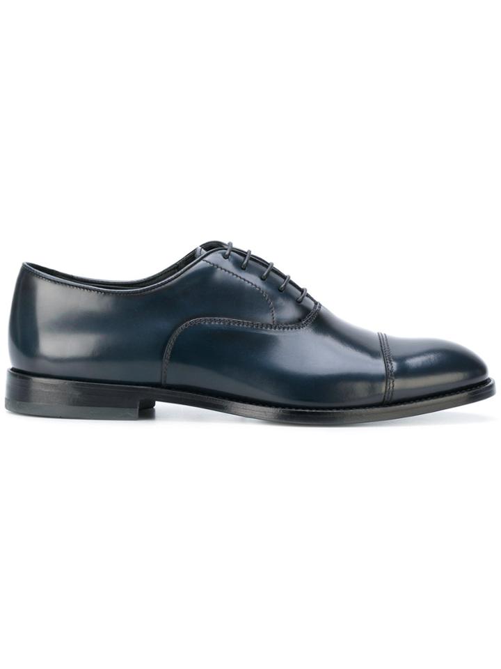 Doucal's Classic Derby Shoes - Blue