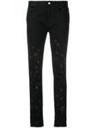 Stella Mccartney Star-print Skinny Jeans - Black
