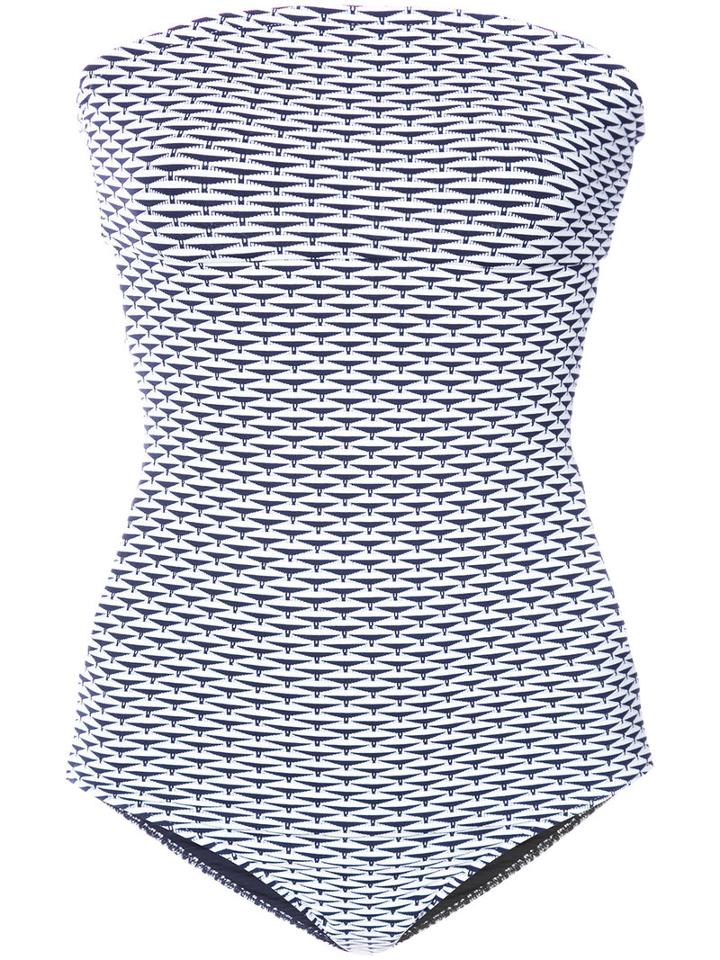 Onia - Allie Strapless One-piece - Women - Nylon/spandex/elastane - S, Black, Nylon/spandex/elastane