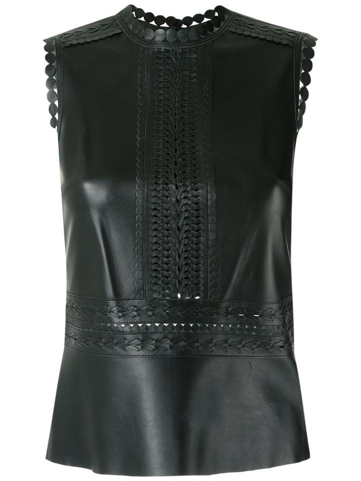 Talie Nk - Leather Top - Women - Leather - 44, Women's, Black, Leather