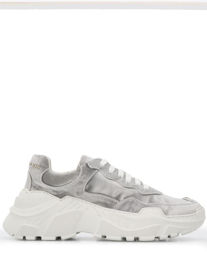 Philipp Plein Original Runner Sneakers - Grey