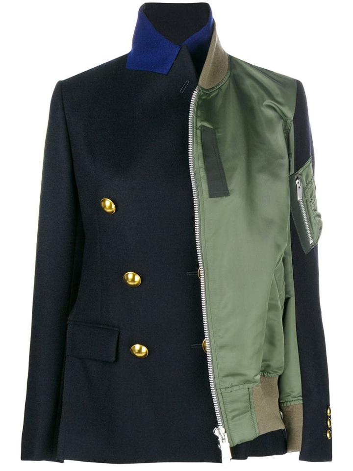 Sacai Layered Jacket - Black