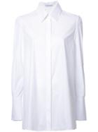 Ermanno Scervino Concealed Fastening Shirt - White