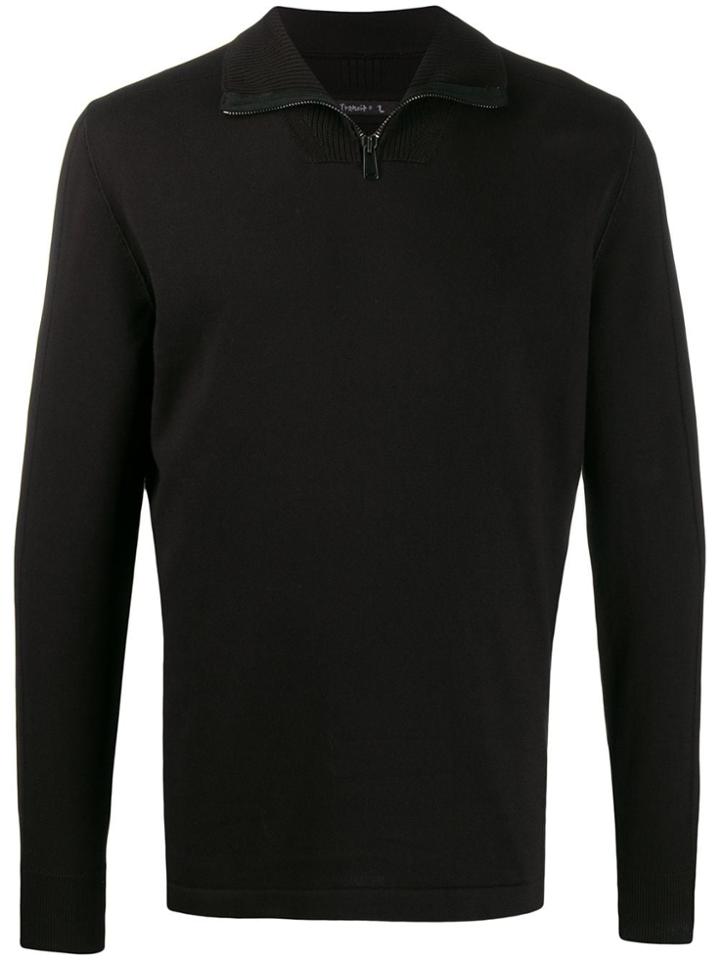 Transit Half-zip Jumper - Black