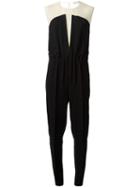 Vionnet Sleeveless Jumpsuit, Women's, Size: 44, Black, Viscose/spandex/elastane/silk