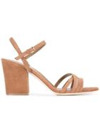Sergio Rossi Ankle Height Sandals - Brown