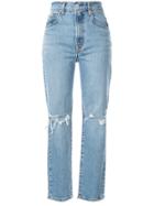 Nobody Denim Frankie Ankle Slim-fit Jeans - Blue