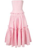 Alex Perry Ruffle Trimmed Dress - Pink