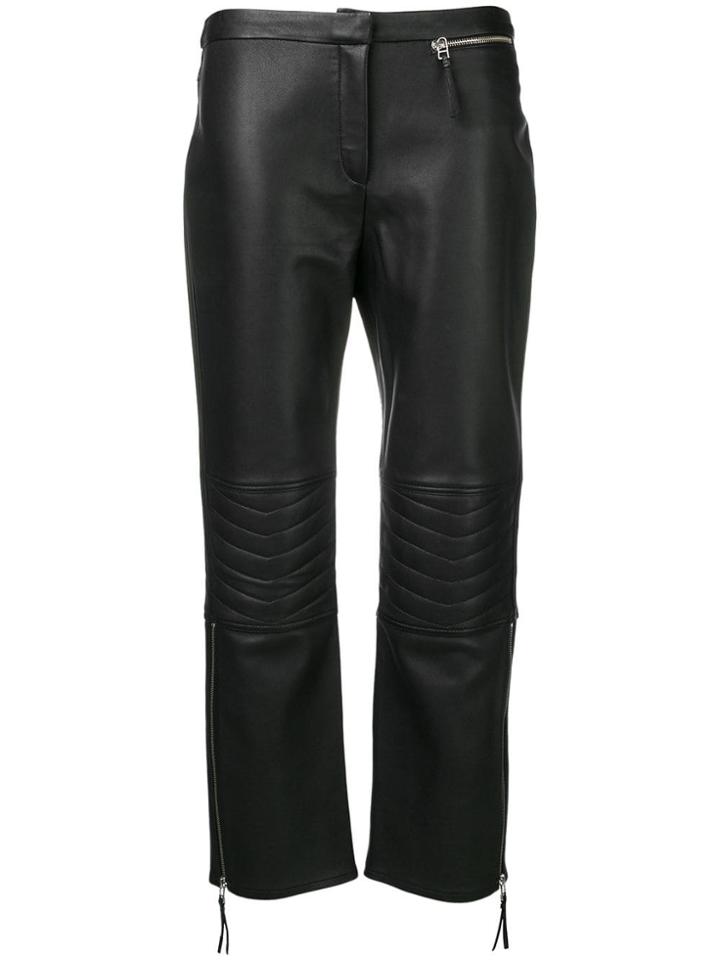 By Malene Birger Virana Leather Trousers - Black
