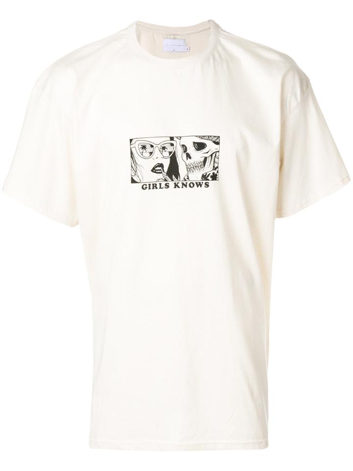 The Silted Company Cartoon-print T-shirt - Nude & Neutrals
