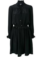 Just Cavalli Gathered Waist Dress - Black