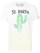 Mc2 Saint Barth Cactus Waterline T-shirt - White