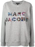 Marc Jacobs Embroidered Logo Sweatshirt - Grey
