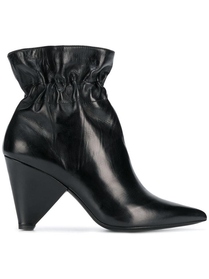 Aldo Castagna Aldo Castagna 118desi9080 Nero Leather/fur/exotic