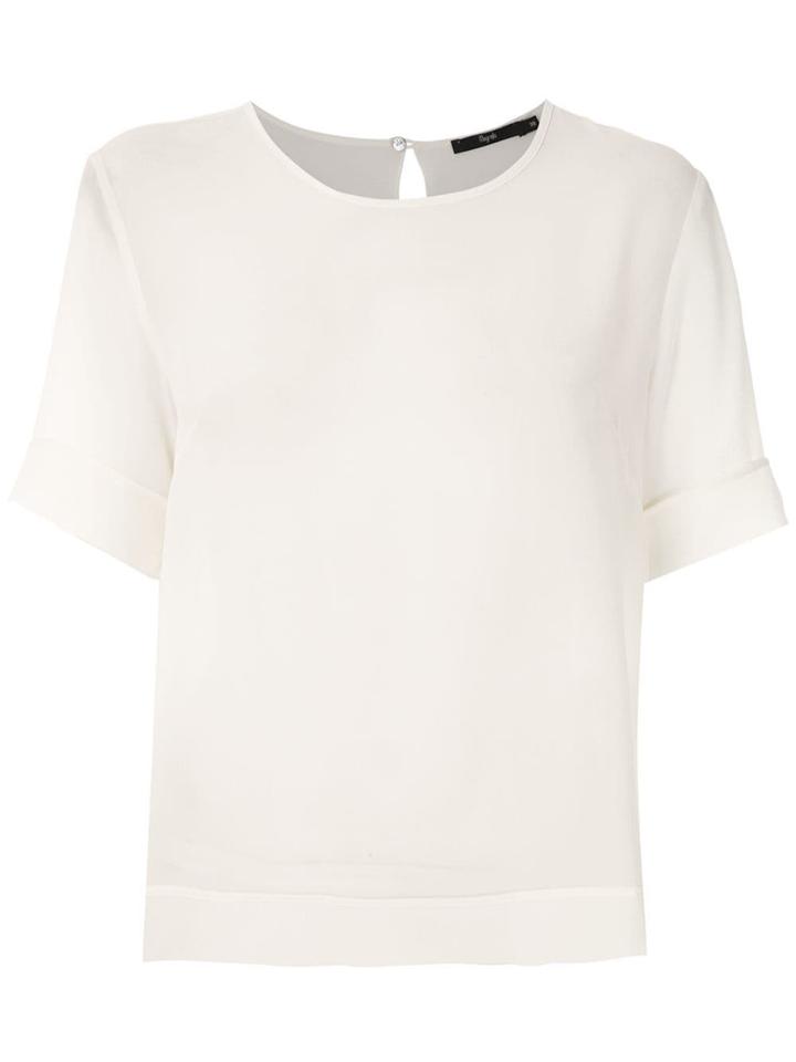 Magrella Silk Top - White