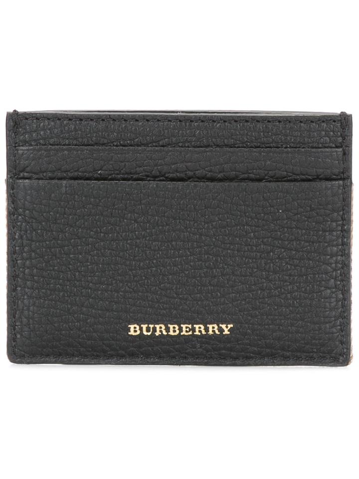 Burberry House Check Cardholder - Black