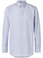 Comme Des Garçons Shirt Striped Shirt - White