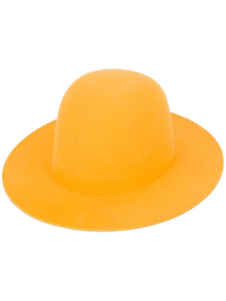 Études - Sesam Hat - Men - Wool Felt - 58, Yellow/orange, Wool Felt