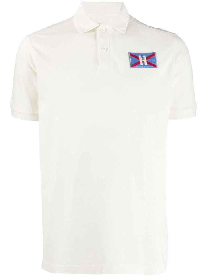 Hackett Gmd Badge Polo - Neutrals