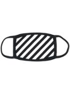 Off-white Diagonal Stripe Mask