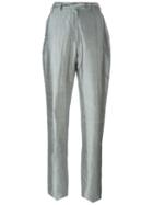 Romeo Gigli Vintage High Waist Trousers, Women's, Size: 44, Grey
