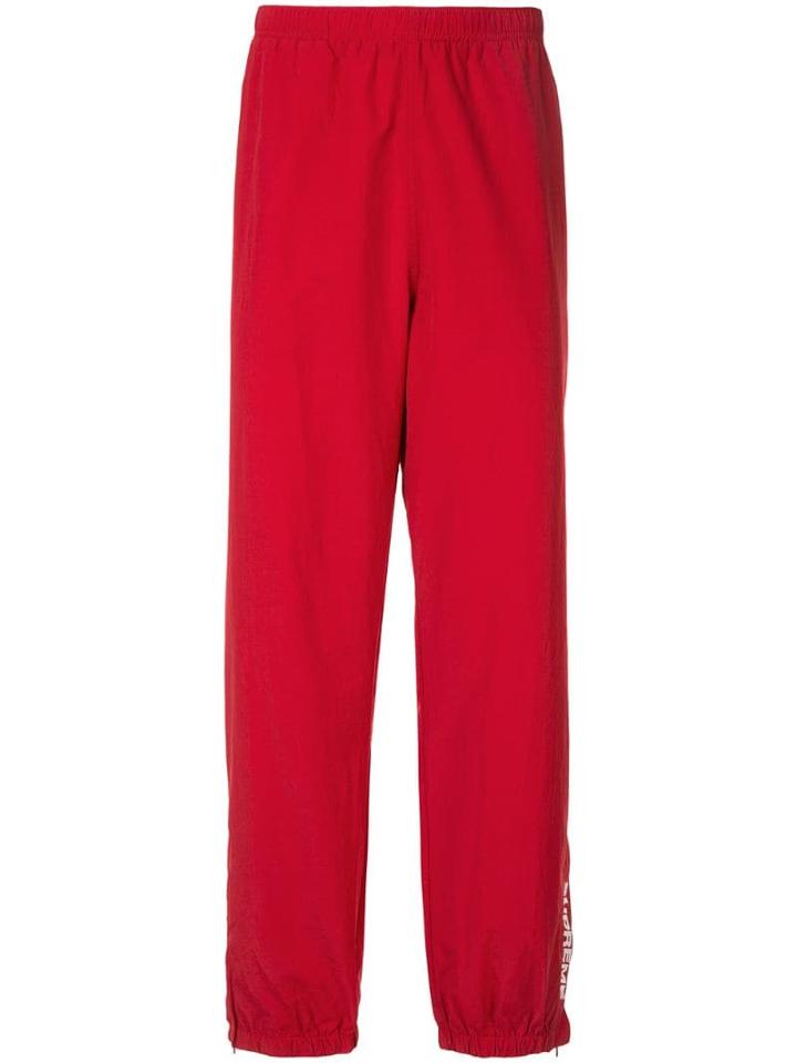 Supreme Warm Up Pants - Red