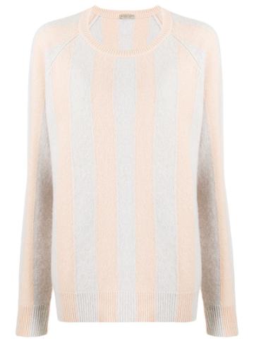 Bottega Veneta Pre-owned Cashmere Striped Jumper - Grey