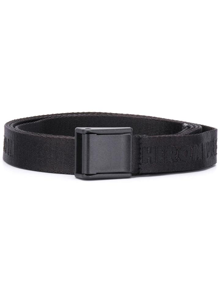 Heron Preston Logo Strap Belt - Black