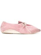 Marsèll Pointed Lace-up Shoes - Pink & Purple
