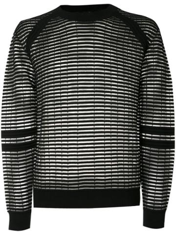 Skingraft Sheer Knit Pullover, Men's, Size: Small, Black, Cotton/nylon/polyester