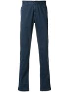 Stone Island Straight Leg Trousers - Blue