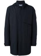 Stone Island Casual Hooded Coat - Black