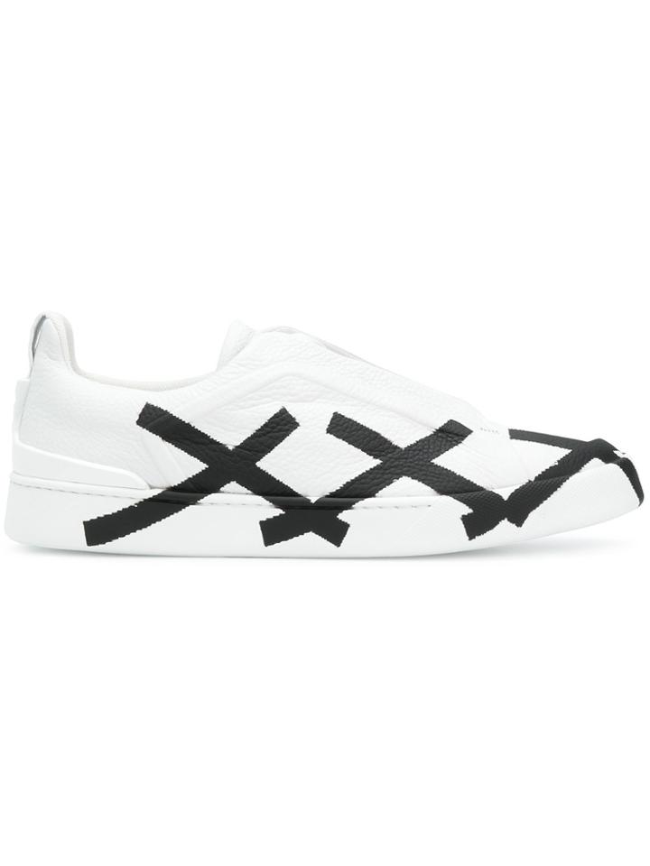 Ermenegildo Zegna Triple Stitch Xxx Sneakers - White